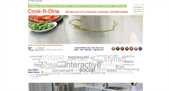 Desktop Screenshot of cookndine.com